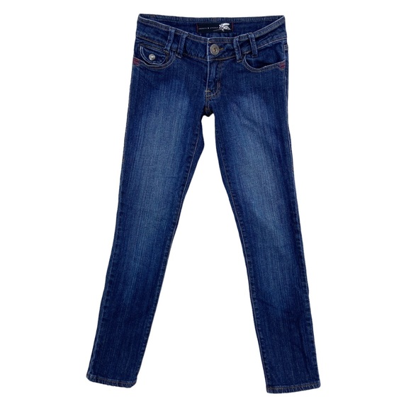 GHOSTS AND ANGELS Jeans Capri Cropped - Picture 1 of 6
